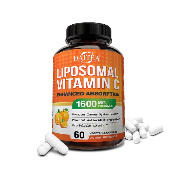 Emotional Well-Being & Bone Health Support with Liposomal Vitamin C, Cardiovascular & Adrenal Health