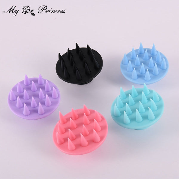 Silicone Shampoo Scalp Hair Massager Shampoo Massage Comb Bath Massage Brush Scalp Massager Hair Shower Brush Comb Care Tool