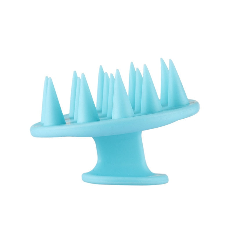 Silicone Shampoo Scalp Hair Massager Shampoo Massage Comb Bath Massage Brush Scalp Massager Hair Shower Brush Comb Care Tool