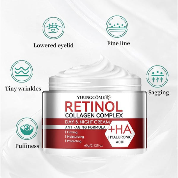Youngcome Retinol Moisturizer Face Cream Repairing Moisturizing Nourishing Cream Brightening Skin Facial Cream Face Skin Care
