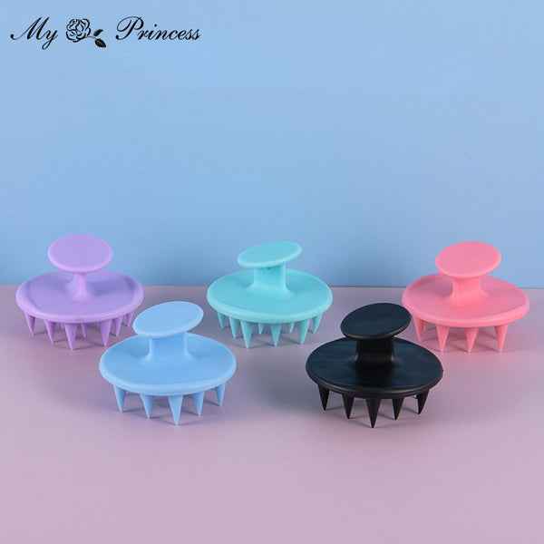 Silicone Shampoo Scalp Hair Massager Shampoo Massage Comb Bath Massage Brush Scalp Massager Hair Shower Brush Comb Care Tool