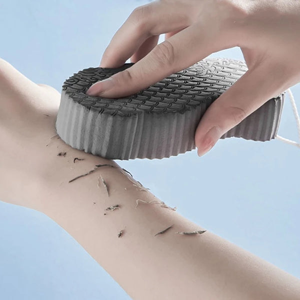 Dropshipme Shower Brush Body Scrub Bath Magic Sponge Skin Exfoliator Massager Clearner Pad Care Tool Bathroom Accessories