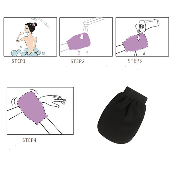 Exfoilating Gloves Body Dead Skin Remover Exfoliating Massager Cleaning Shower Brush Massage Bath Care Bathroom Products