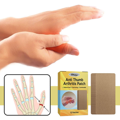 Anti Thumb Arthritis Patch Relief of Pain In Wrist and Finger Joints with Broad Thumbs Care Patch Therapy Tenosynovitis Stickers